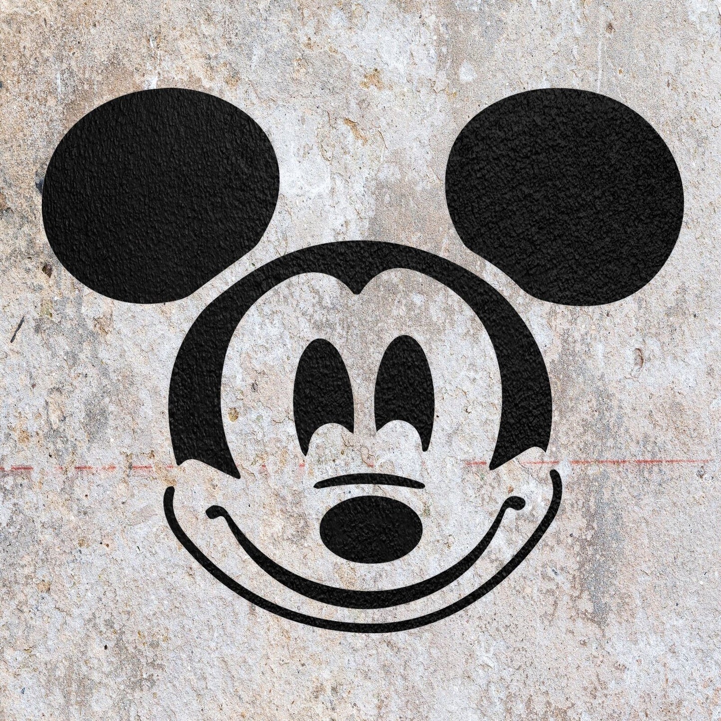 STENCIL MICKEY MOUSE DISNEY CHARACTER MYLAR PAINTING WALL ART CRAFTS  AIRBRUSH