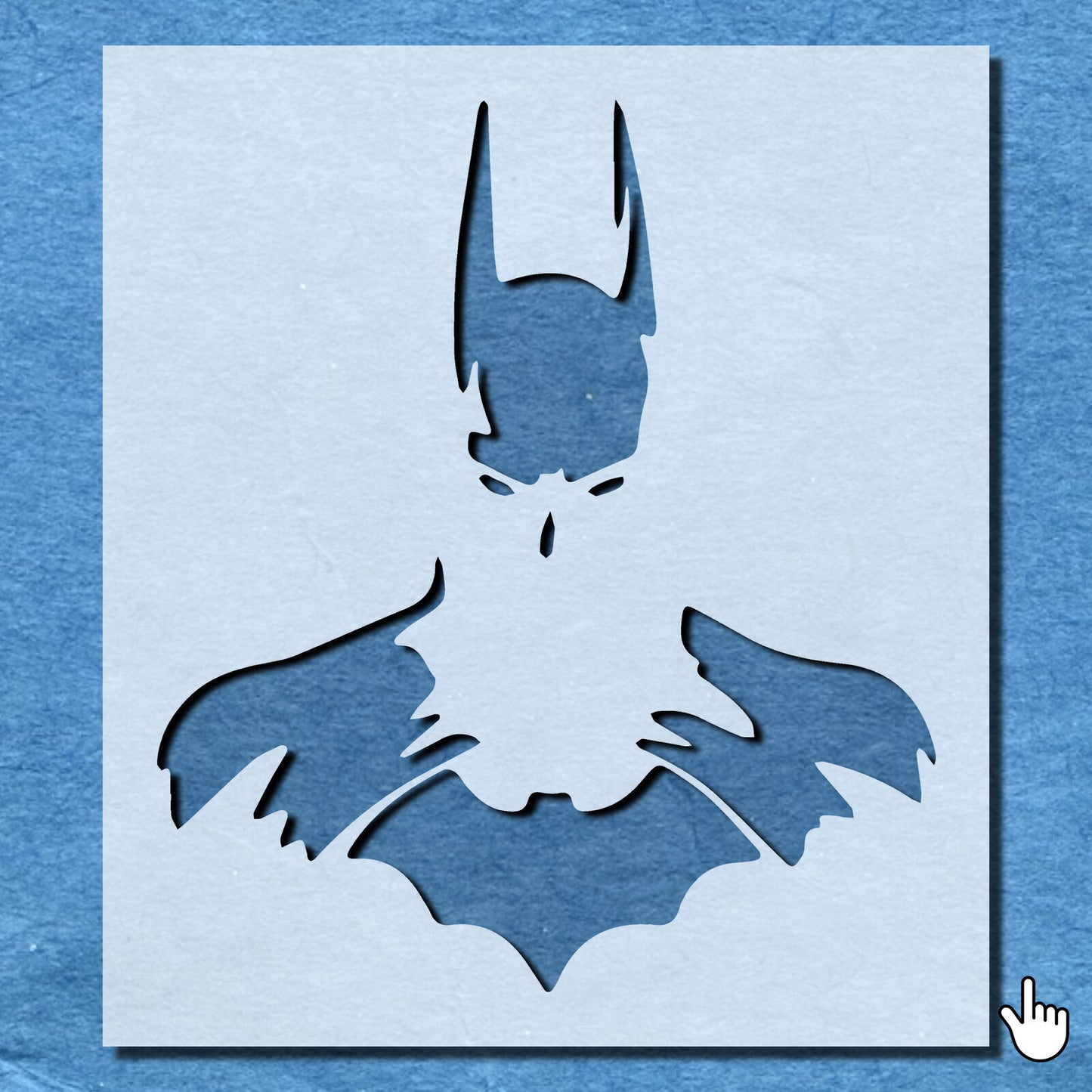 STENCIL BATMAN CHARACTER FACE MASK MYLAR  PAINTING WALL ART CRAFTS  3  AIRBRUSH