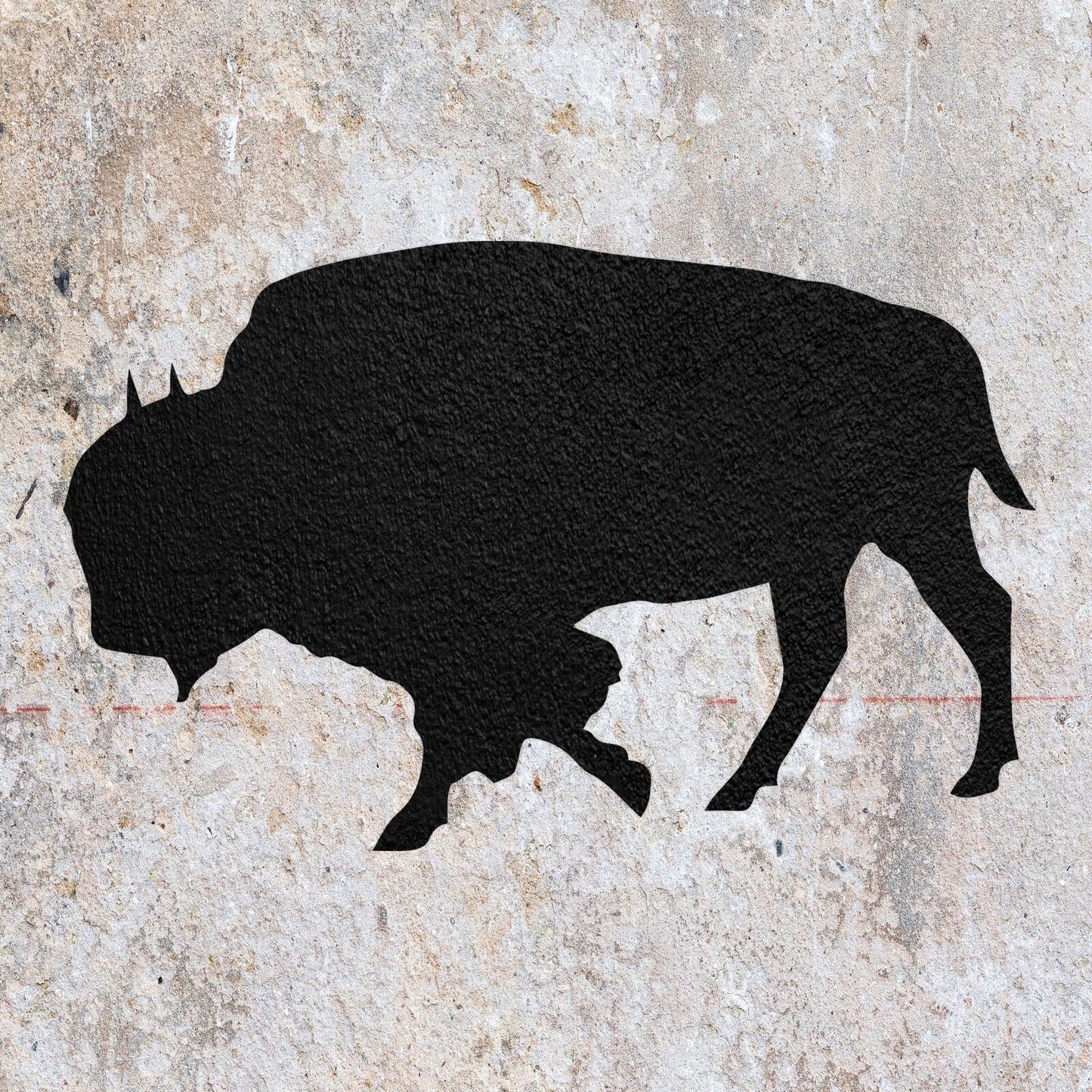 STENCIL BISON MYLAR  PAINTING WALL ART  4 CRAFTS  AIRBRUSH