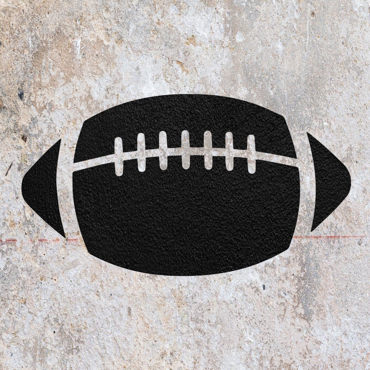 STENCIL AMERICAN FOOTBALL NFL SPORT MYLAR  PAINTING WALL ART CRAFTS   AIRBRUSH