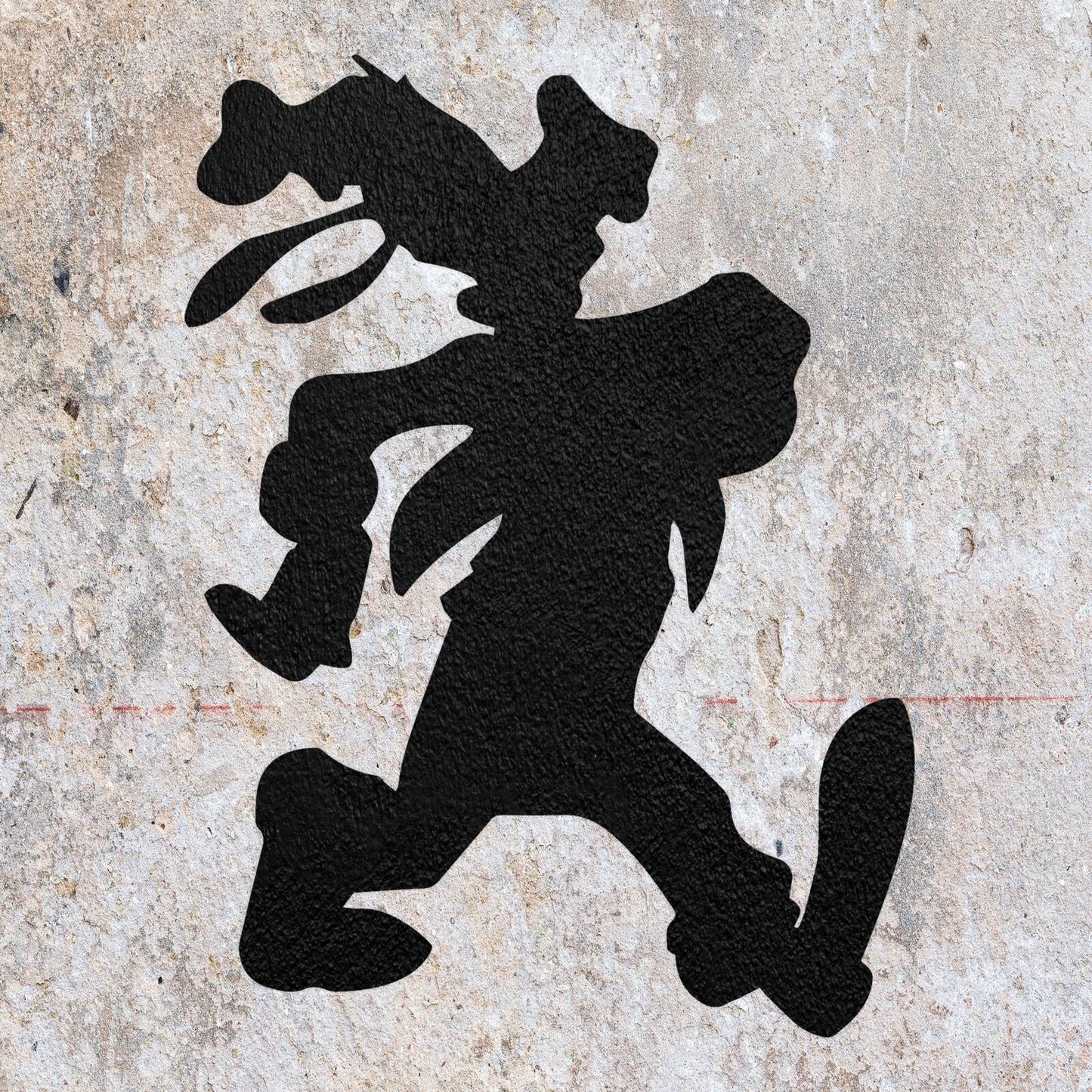 STENCIL GOOFY DISNEY MYLAR  PAINTING WALL ART  CRAFTS  AIRBRUSH