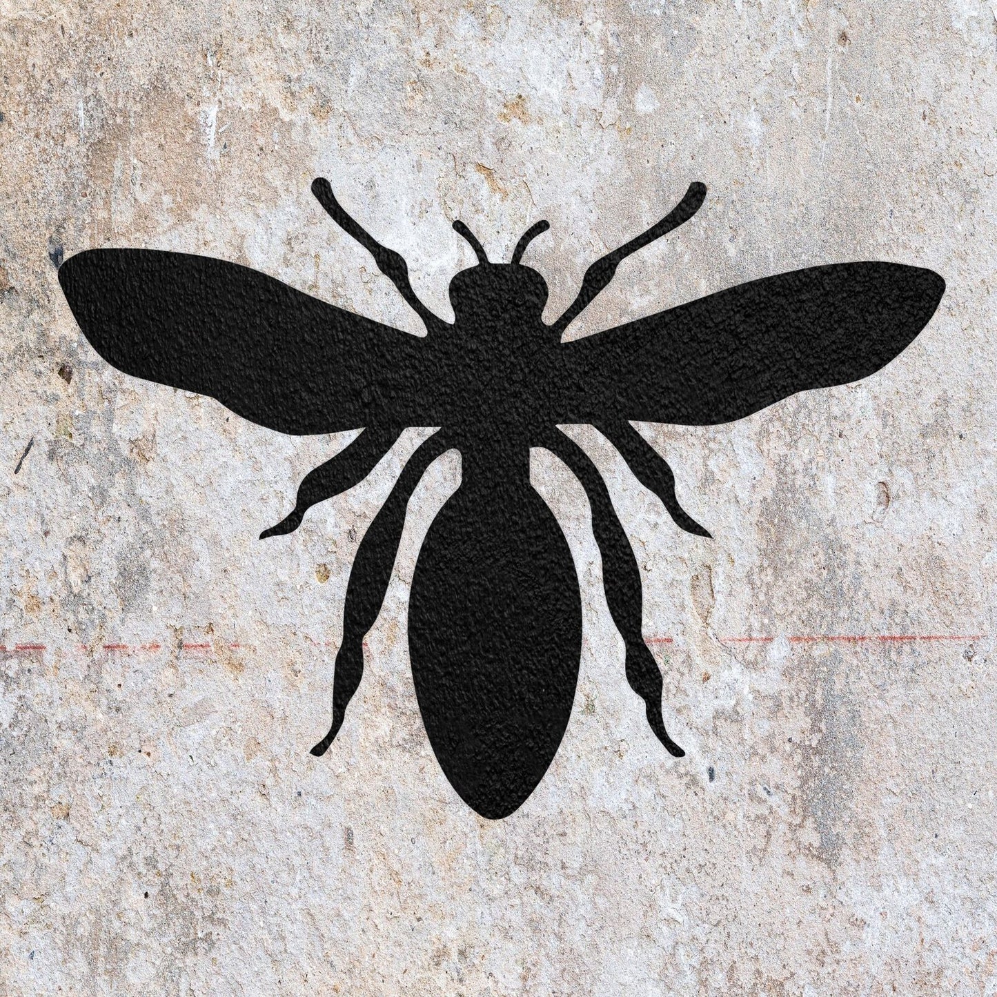 STENCIL WASP BUG MYLAR  PAINTING WALL ART  CRAFTS  AIRBRUSH