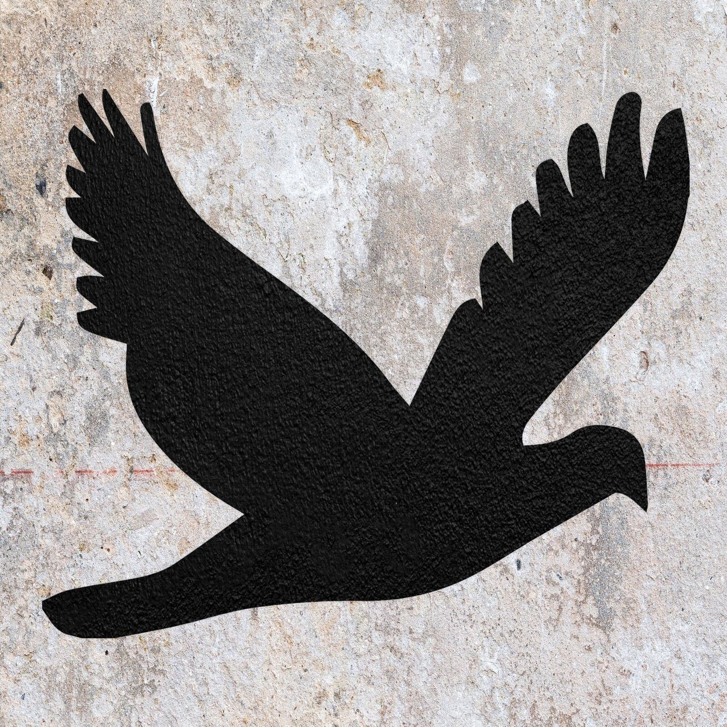 STENCIL DOVE BIRD FLYING ANIMAL MYLAR PAINTING WALL ART CRAFTS AIRBRUSH