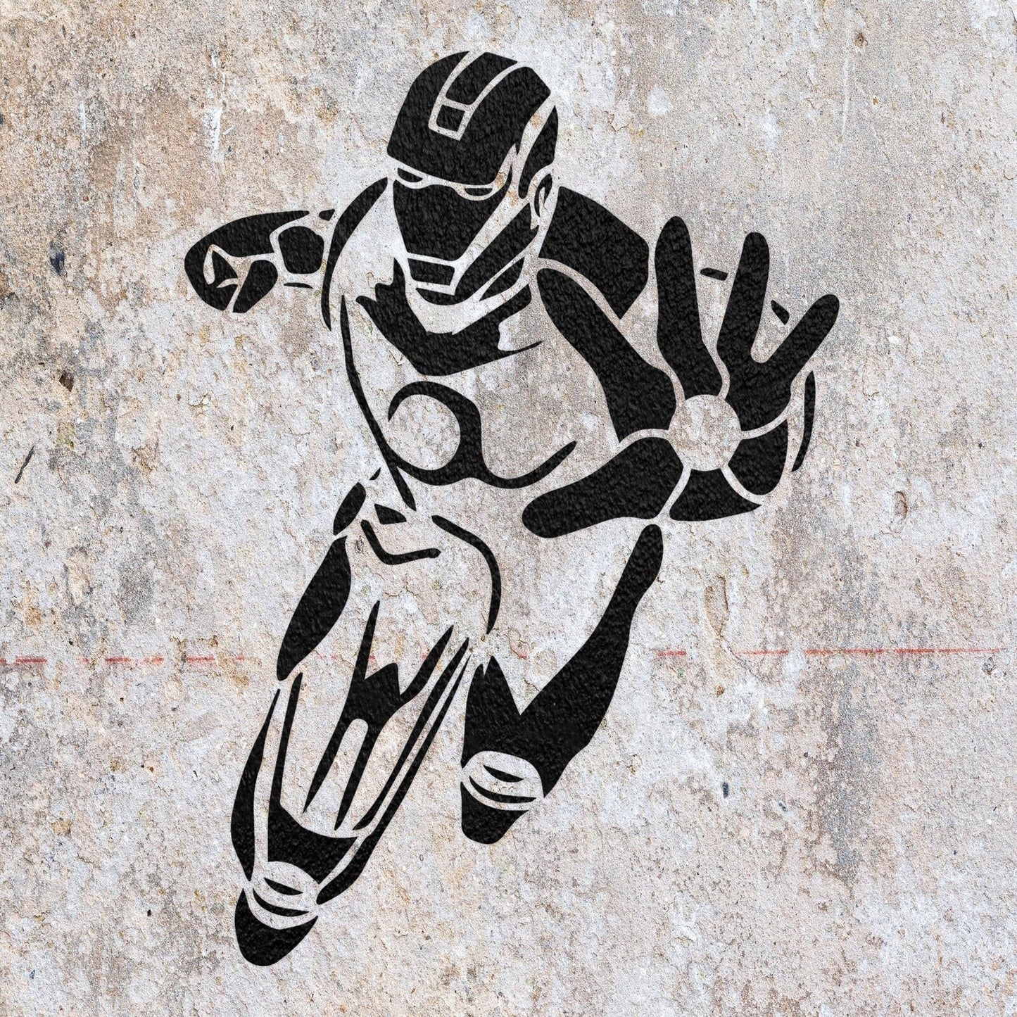 STENCIL IRON MAN AVENGERS MYLAR  PAINTING WALL ART  CRAFTS  AIRBRUSH