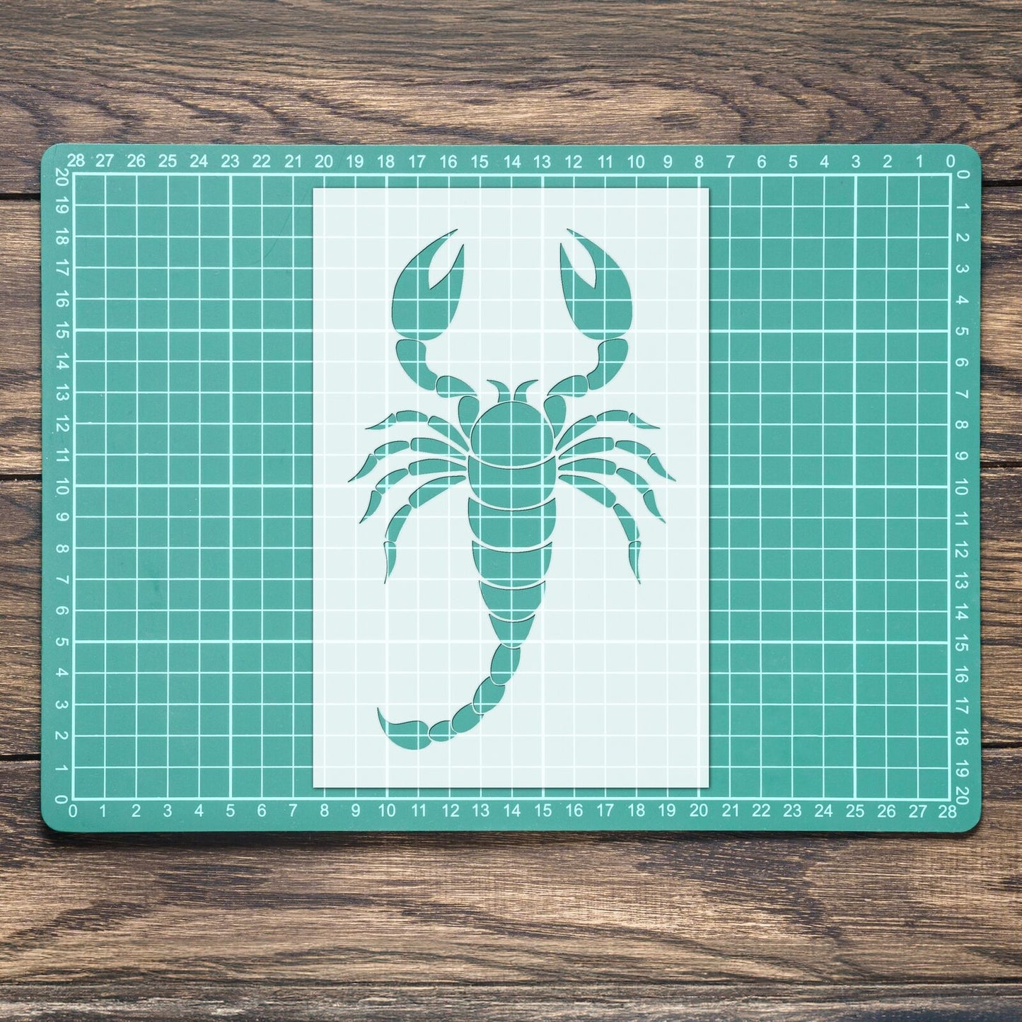 STENCIL SCORPION MYLAR  PAINTING WALL   ART CRAFTS  AIRBRUSH