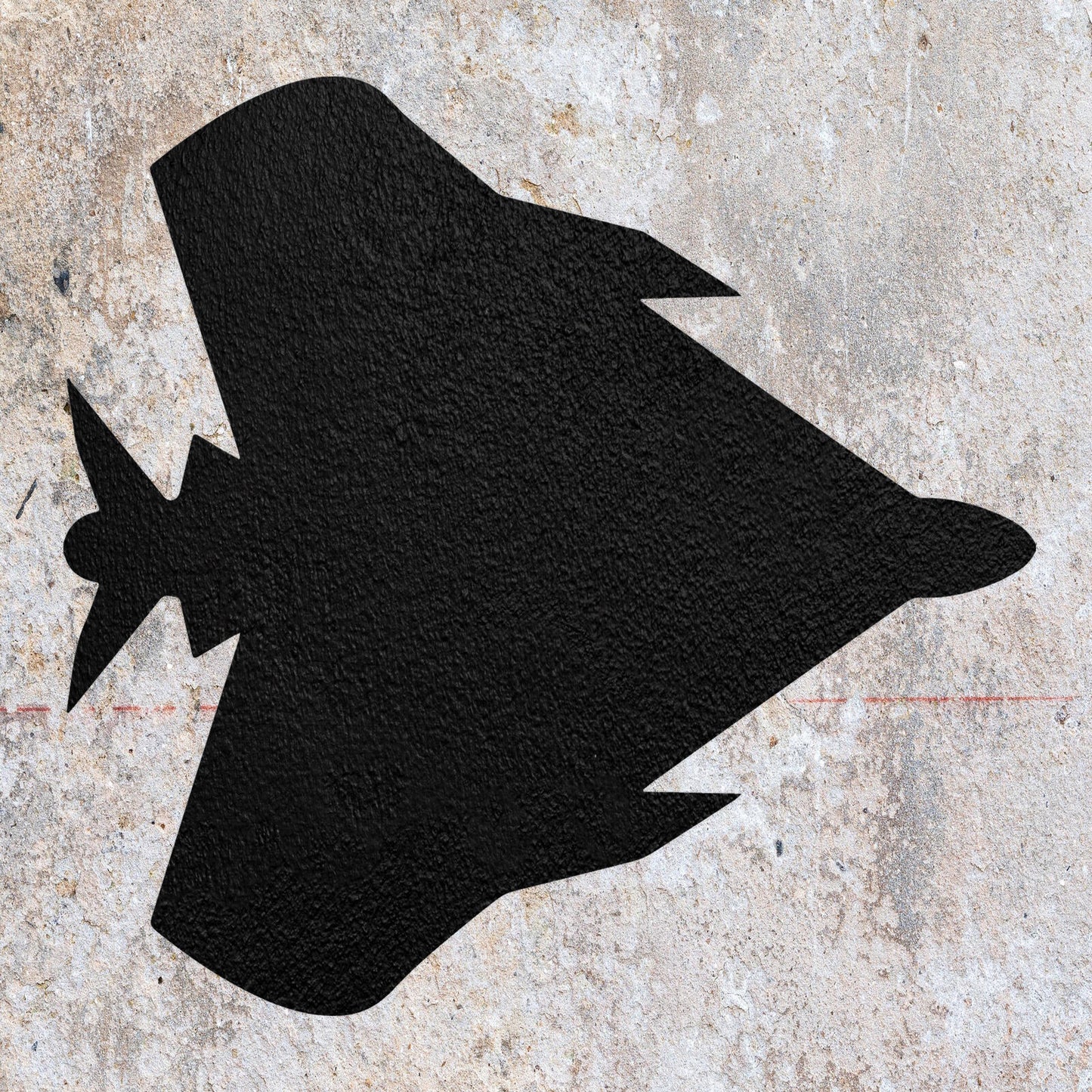 STENCIL PLANE STEALTH FIGHTER JET AIRCRAFT MYLAR WALL ART CRAFT AIRBRUSH