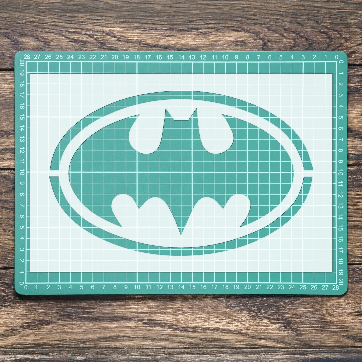 STENCIL BATMAN FLYING BADGE SIGN HERO MYLAR PAINTING WALL ART CRAFTS 4 AIRBRUSH