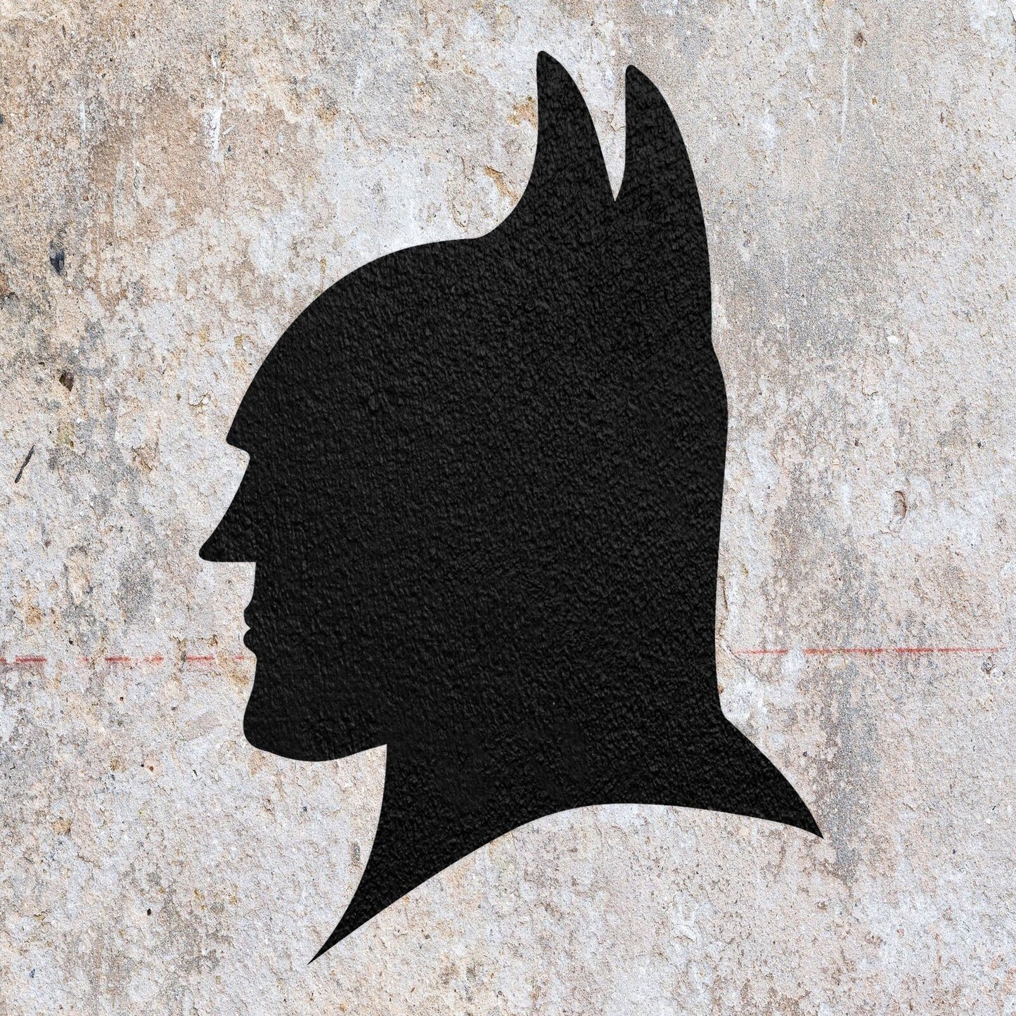 STENCIL BATMAN CHARACTER FACE MASK MYLAR  PAINTING WALL ART CRAFTS  6  AIRBRUSH