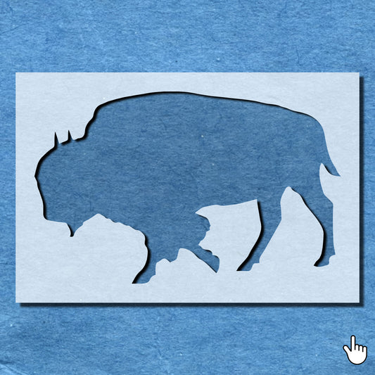 STENCIL BISON MYLAR  PAINTING WALL ART  4 CRAFTS  AIRBRUSH