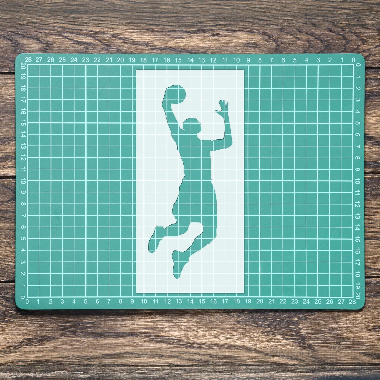 STENCIL BASKETBALL NBA SPORT PLAYER MYLAR  PAINTING WALL ART CRAFTS   AIRBRUSH