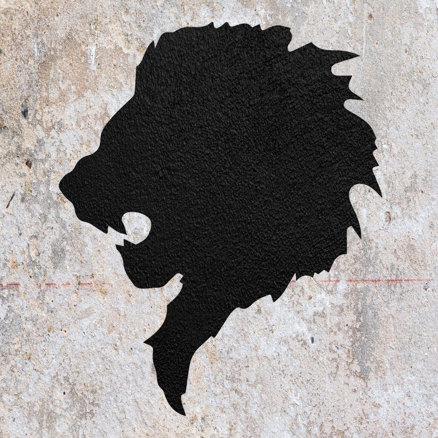 STENCIL LIONS HEAD WILD ANIMAL LION MYLAR PAINTING WALL ART CRAFTS 4 AIRBRUSH