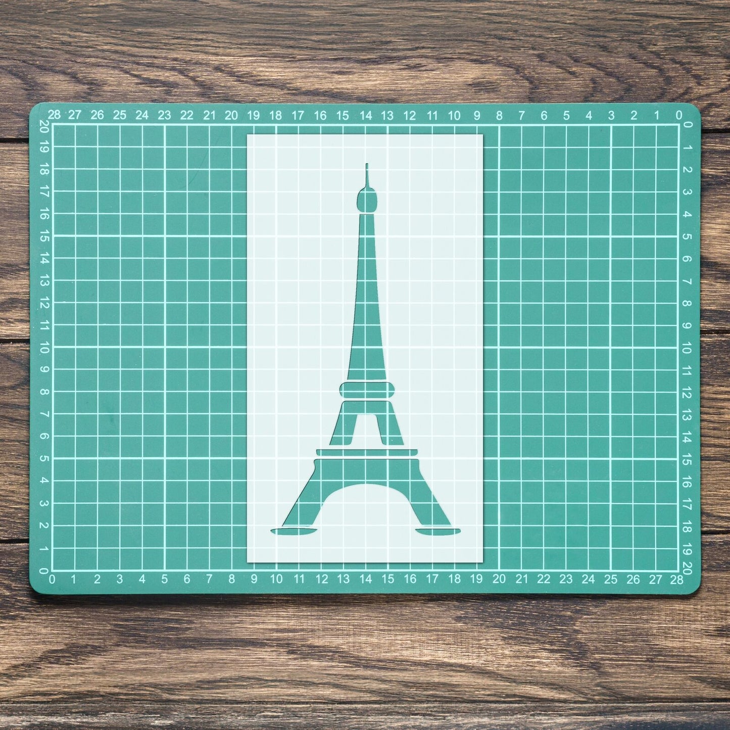 STENCIL EIFFEL TOWER PARIS FRENCH TOWER MYLAR PAINTING WALL ART CRAFT  AIRBRUSH