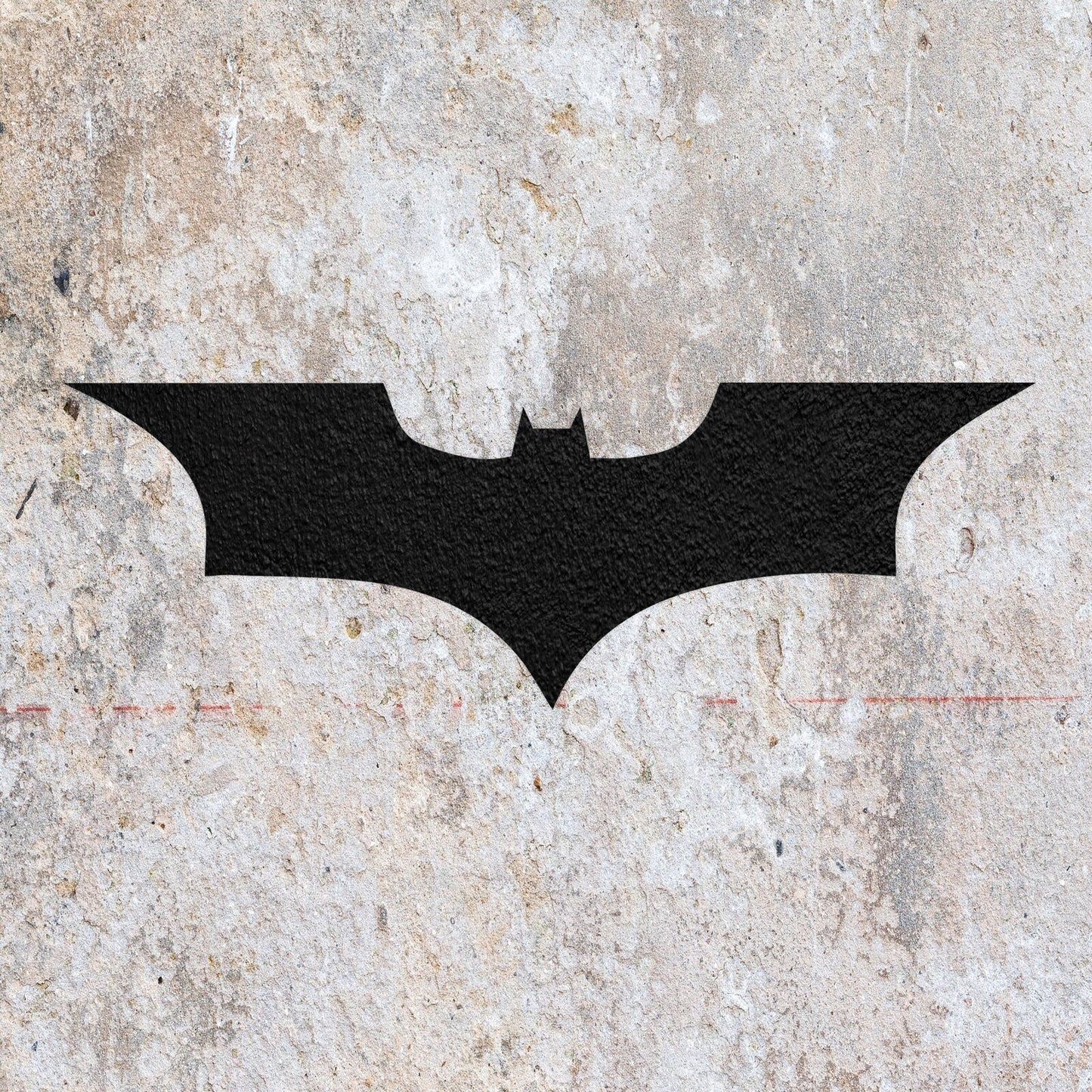 STENCIL BATMAN FLYING WINGS BAT HERO MYLAR PAINTING WALL ART CRAFTS 1 AIRBRUSH