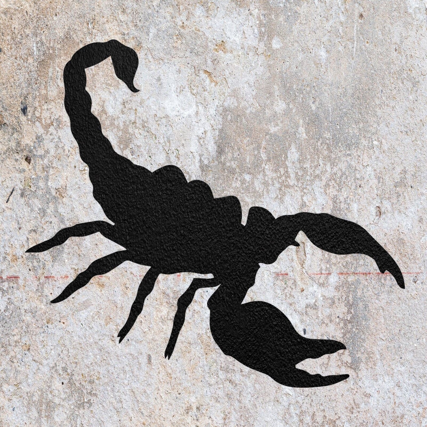 STENCIL SCORPION MYLAR  PAINTING WALL  4 ART CRAFTS  AIRBRUSH