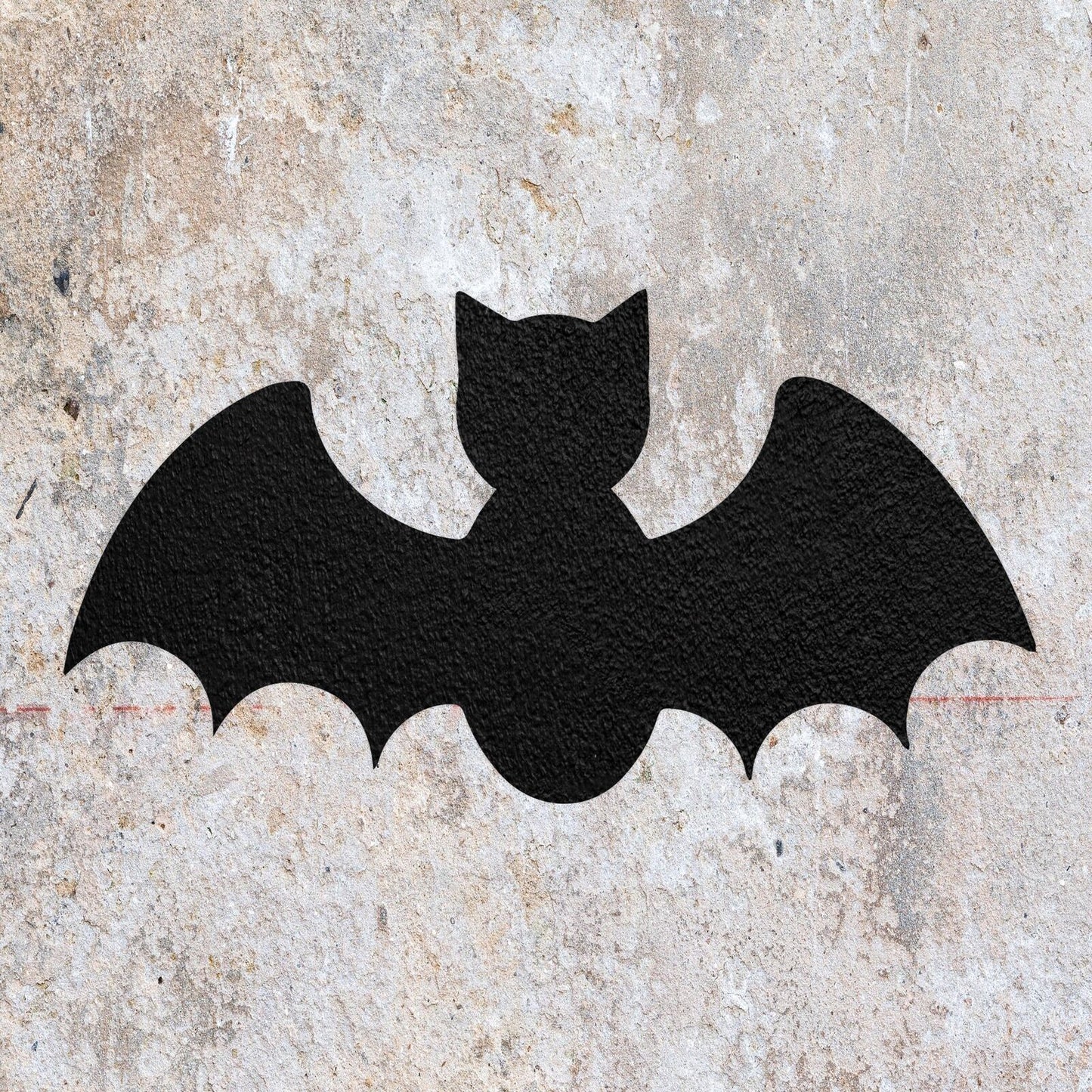 STENCIL BAT HALLOWEEN MYLAR PAINTING PUMPKIN WALL ART  CRAFTS  AIRBRUSH