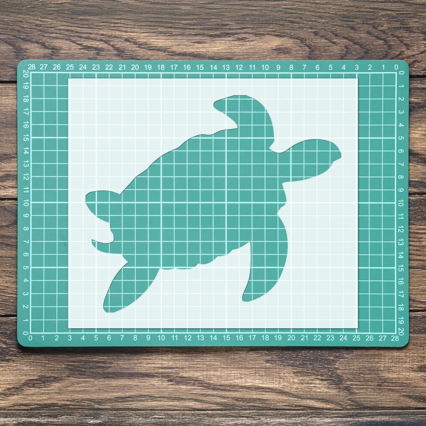 STENCIL TURTLE SEA ANIMAL REPTILE MYLAR PAINTING WALL ART CRAFTS AIRBRUSH