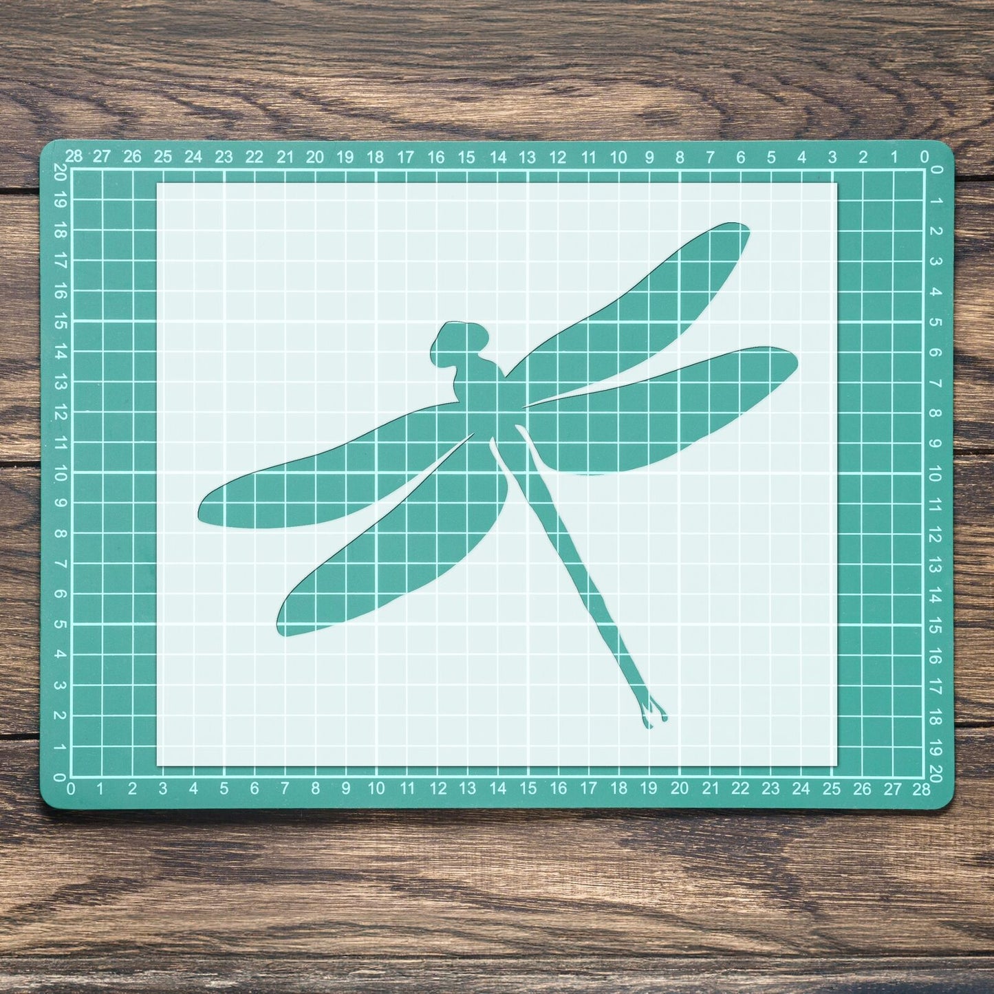 STENCIL DRAGON FLY INSECT MYLAR  PAINTING WALL ART  CRAFTS  AIRBRUSH