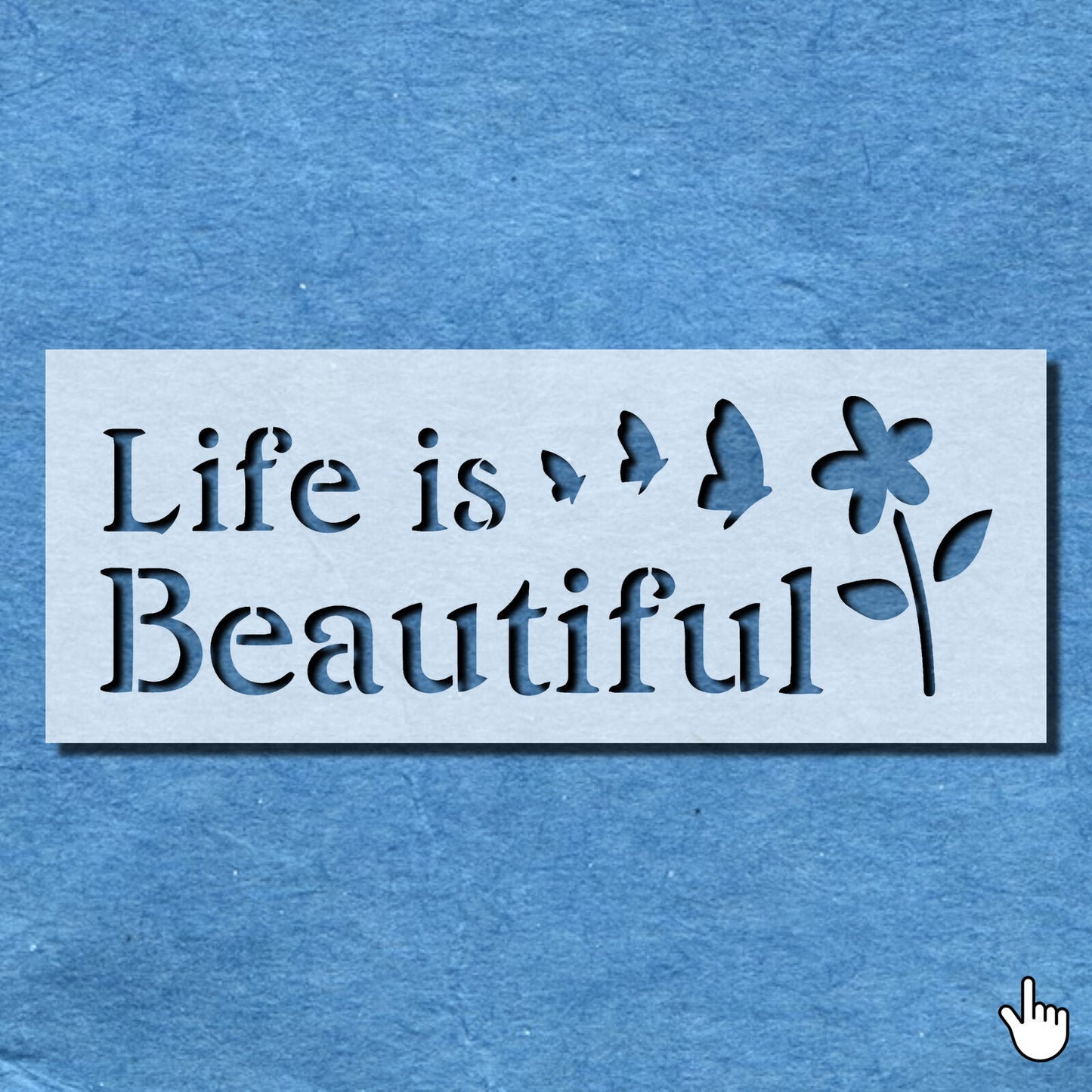 STENCIL LIFE BEAUTIFUL ANIMAL MYLAR  PAINTING WALL ART  CRAFTS  AIRBRUSH