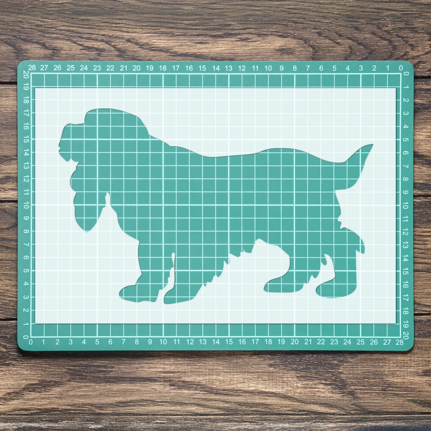 STENCIL COCKER SPANIEL DOG MYLAR WALL ART HOME DECOR ART CRAFT AIRBRUSH