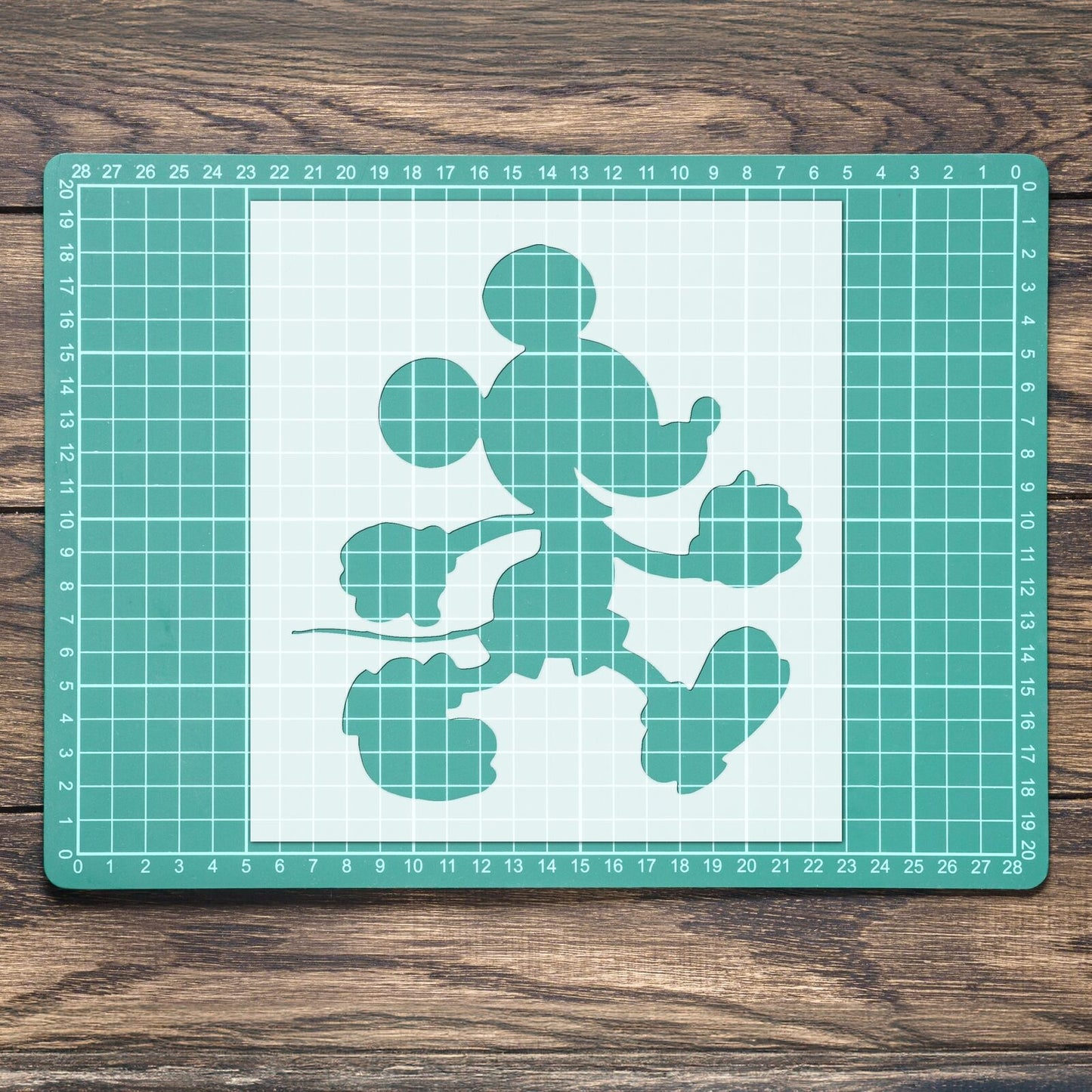 STENCIL MICKEY MOUSE MYLAR  PAINTING WALL ART  2 CRAFTS  AIRBRUSH