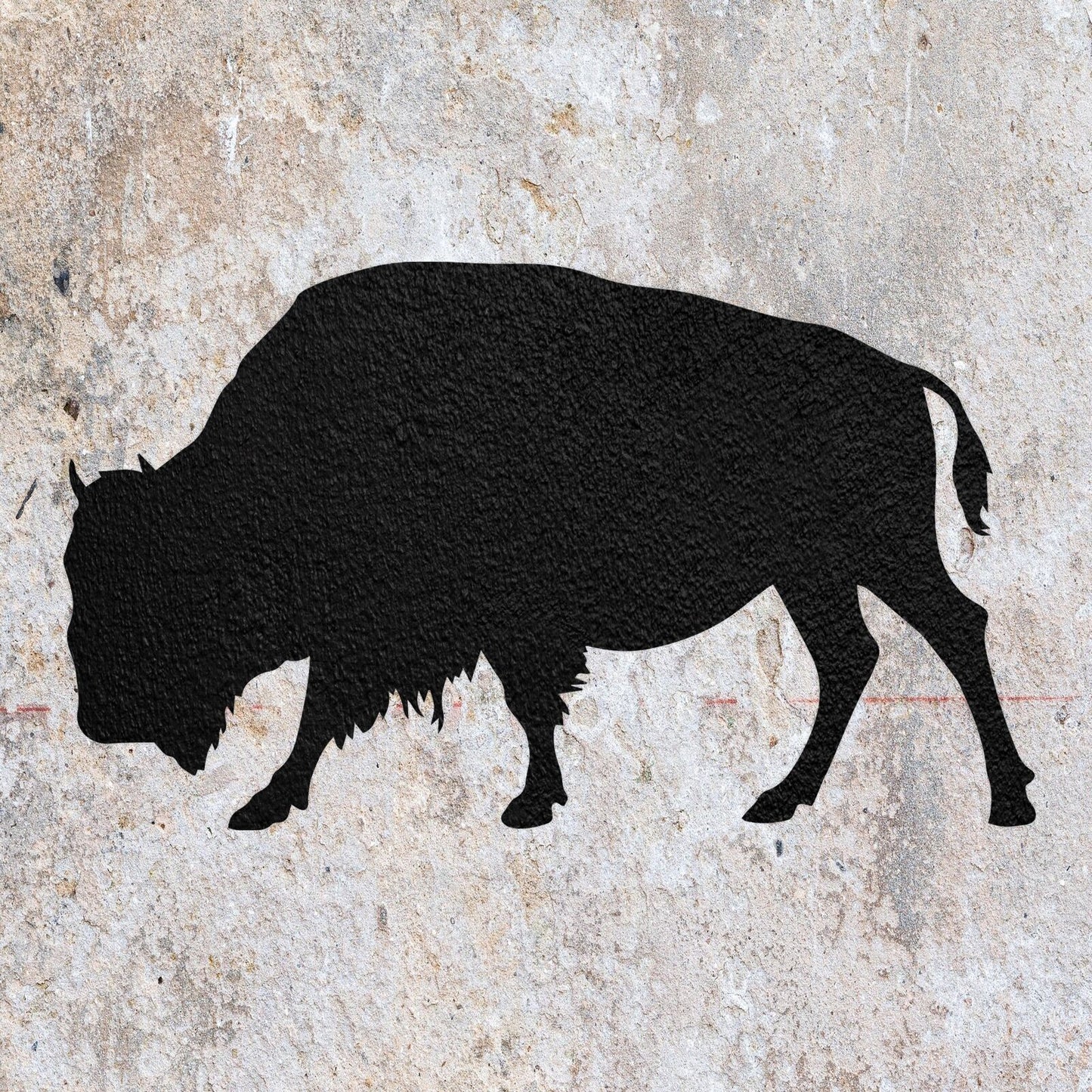 STENCIL BISON MYLAR  PAINTING WALL ART  3 CRAFTS  AIRBRUSH