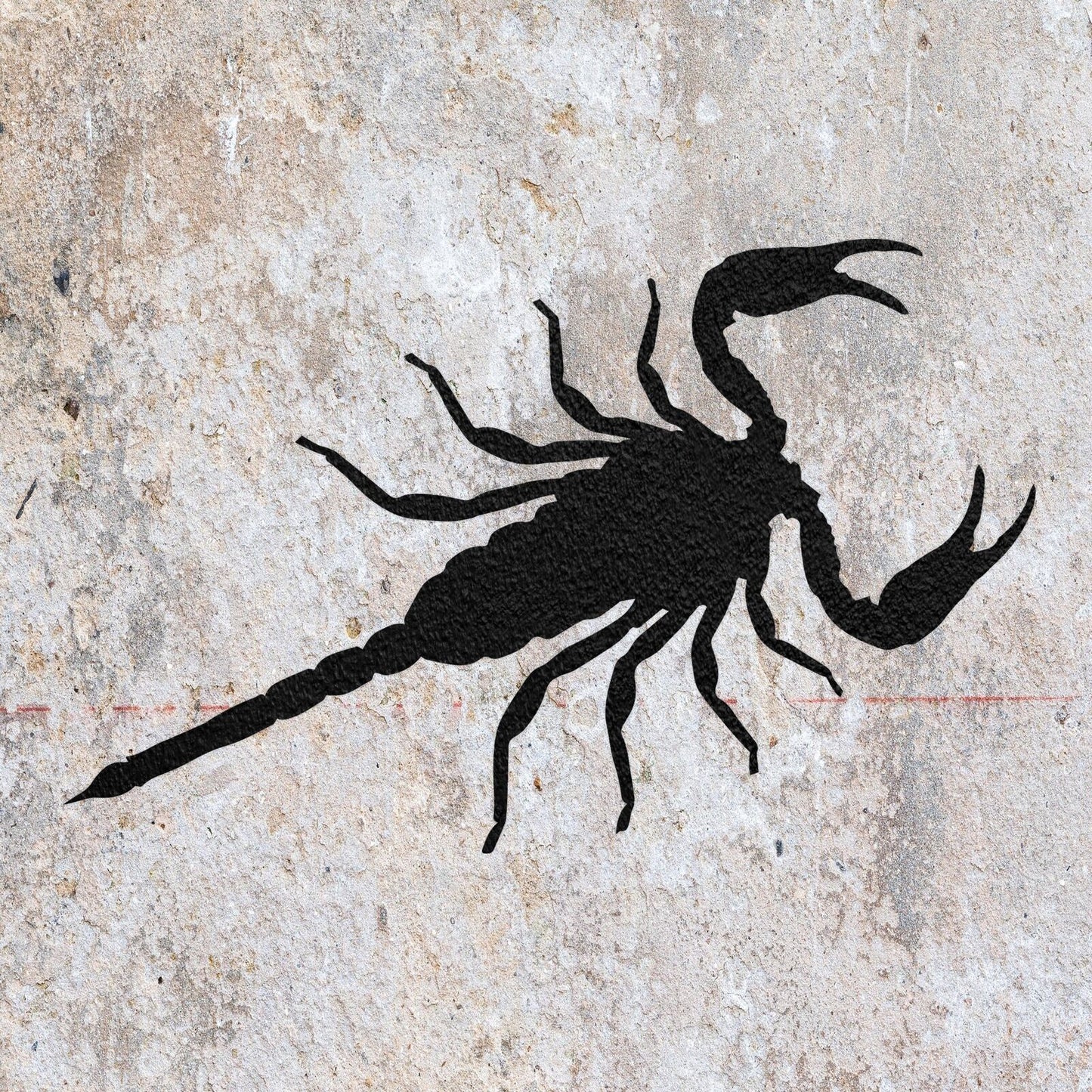 STENCIL SCORPION MYLAR  PAINTING WALL  3 ART CRAFTS  AIRBRUSH