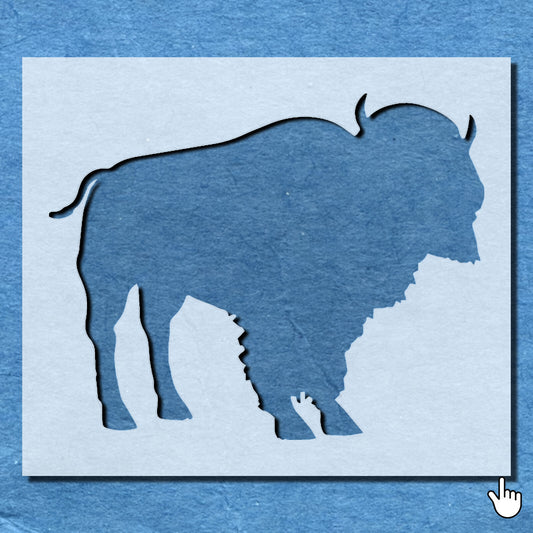 STENCIL BISON MYLAR  PAINTING WALL ART  2 CRAFTS  AIRBRUSH