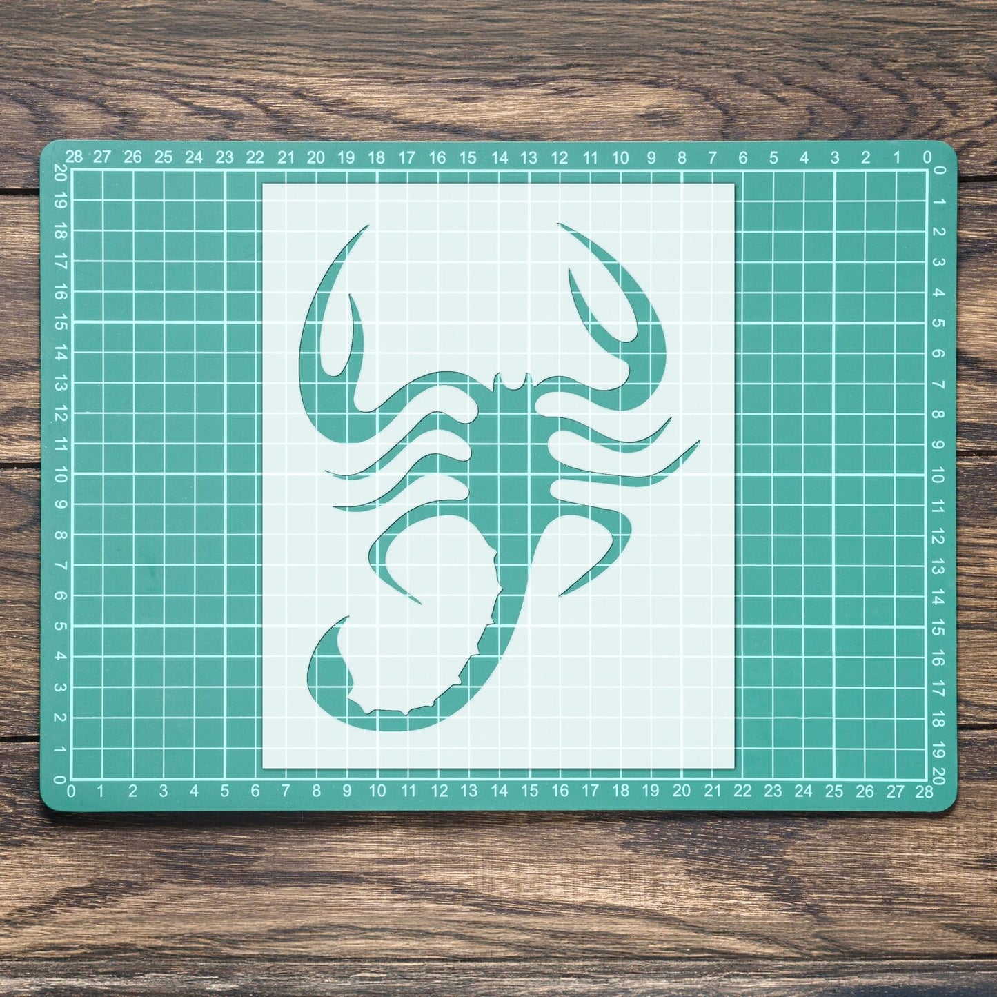 STENCIL SCORPION MYLAR  PAINTING WALL  5 ART CRAFTS  AIRBRUSH